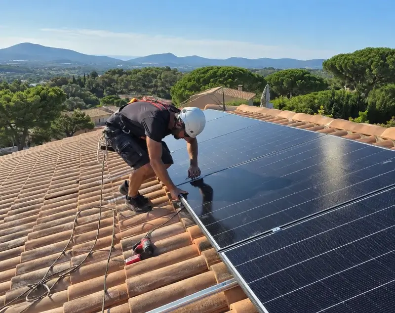 Installateur panneaux solaires Val de Lambronne — pose photovoltaïque sur toiture